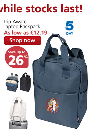 Trip Aware Laptop Backpack