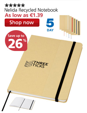 Nelida Recycled Notebook