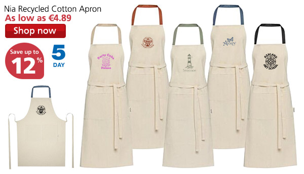 Nia Recycled Cotton Apron