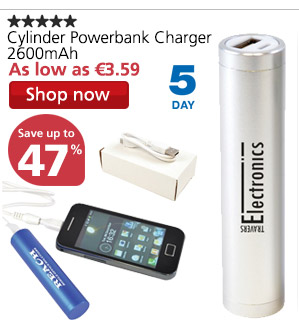 Cylinder Powerbank Charger