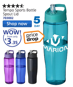 Tempo Sports Bottle - Spout Lid