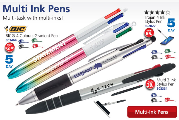 BIC® 4 Colours Gradient Pen