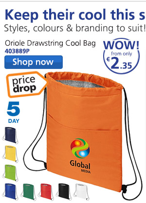 Oriole Drawstring Cool Bag