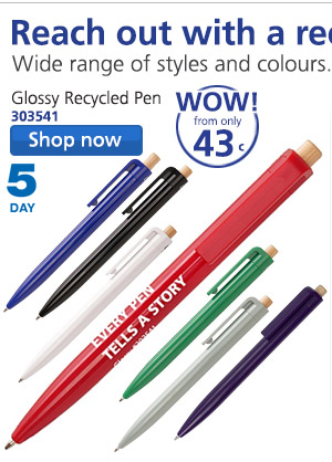 Glossy Recycled Pen