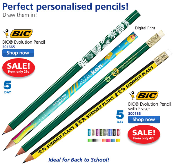BIC® Evolution Pencil with Eraser