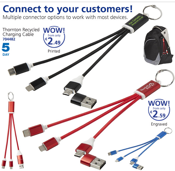 Thornton Recycled Charging Cable
