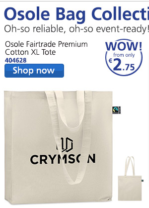 Osole Fairtrade Premium Cotton XL Tote - Natural - Printed