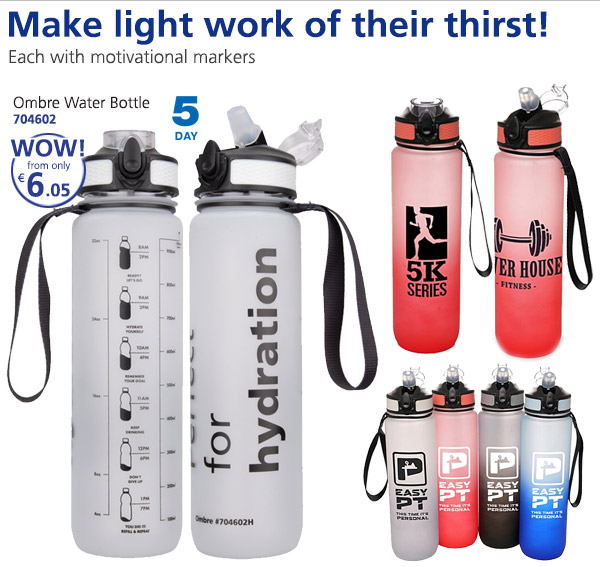 Ombre Water Bottle