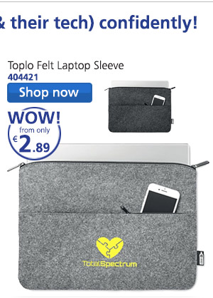 Toplo Felt Laptop Sleeve