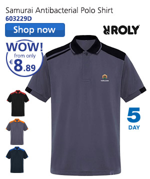 Samurai Antibacterial Polo Shirt