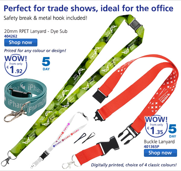 Buckle Lanyard - Digital Print