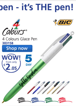 BIC® 4 Colours Glace Pen