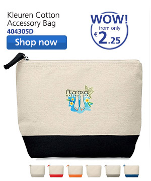 Kleuren Cotton Accessory Bag