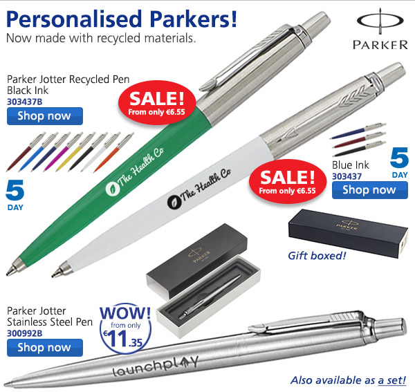 Parker Jotter Recycled Pens