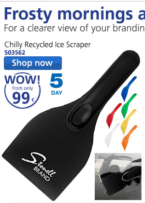 Chilly Recycled Ice Scraper