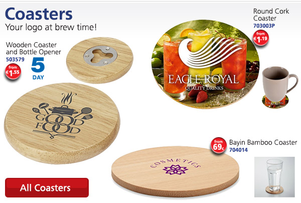 Wooden Coaster and Bottle Opener