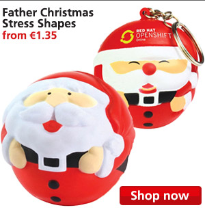 Father Christmas Stress Shapes