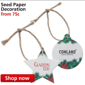 Seed Paper Decorations