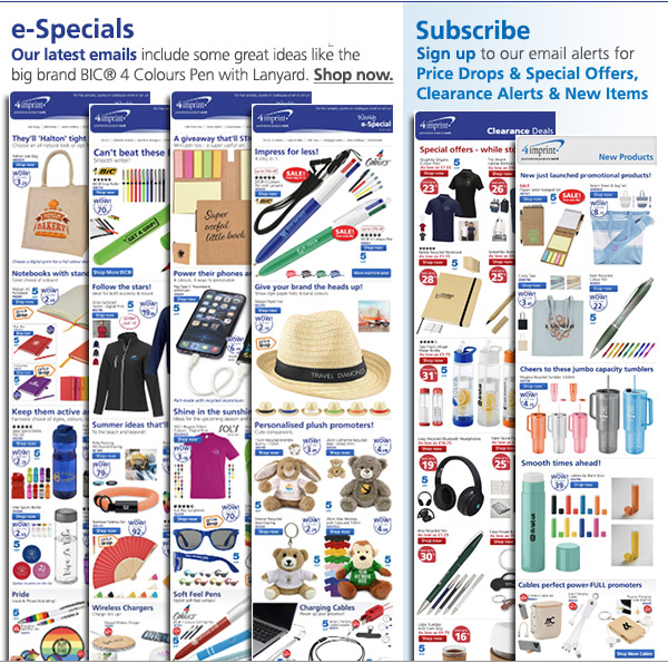 e-Specials in May